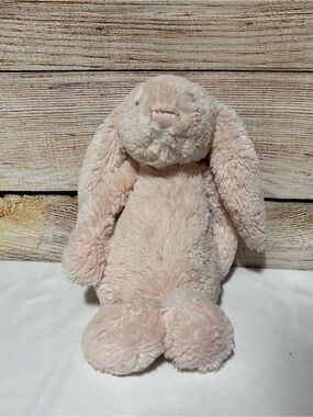 Jellycat Bashful Bunny Baby Rattle Pink Plush
Stuffed Animal Soft Lovey Toy